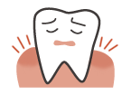 歯ぐきの腫れイメージ